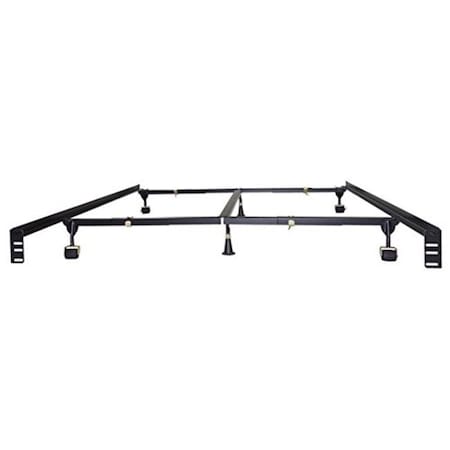 Hollywood Bed & Spring Manufacturing Hollywood Bed & Spring Manufacturing 1870BRG-I Premium Clamp Style Bed Frame - All Size 1870BRG-I